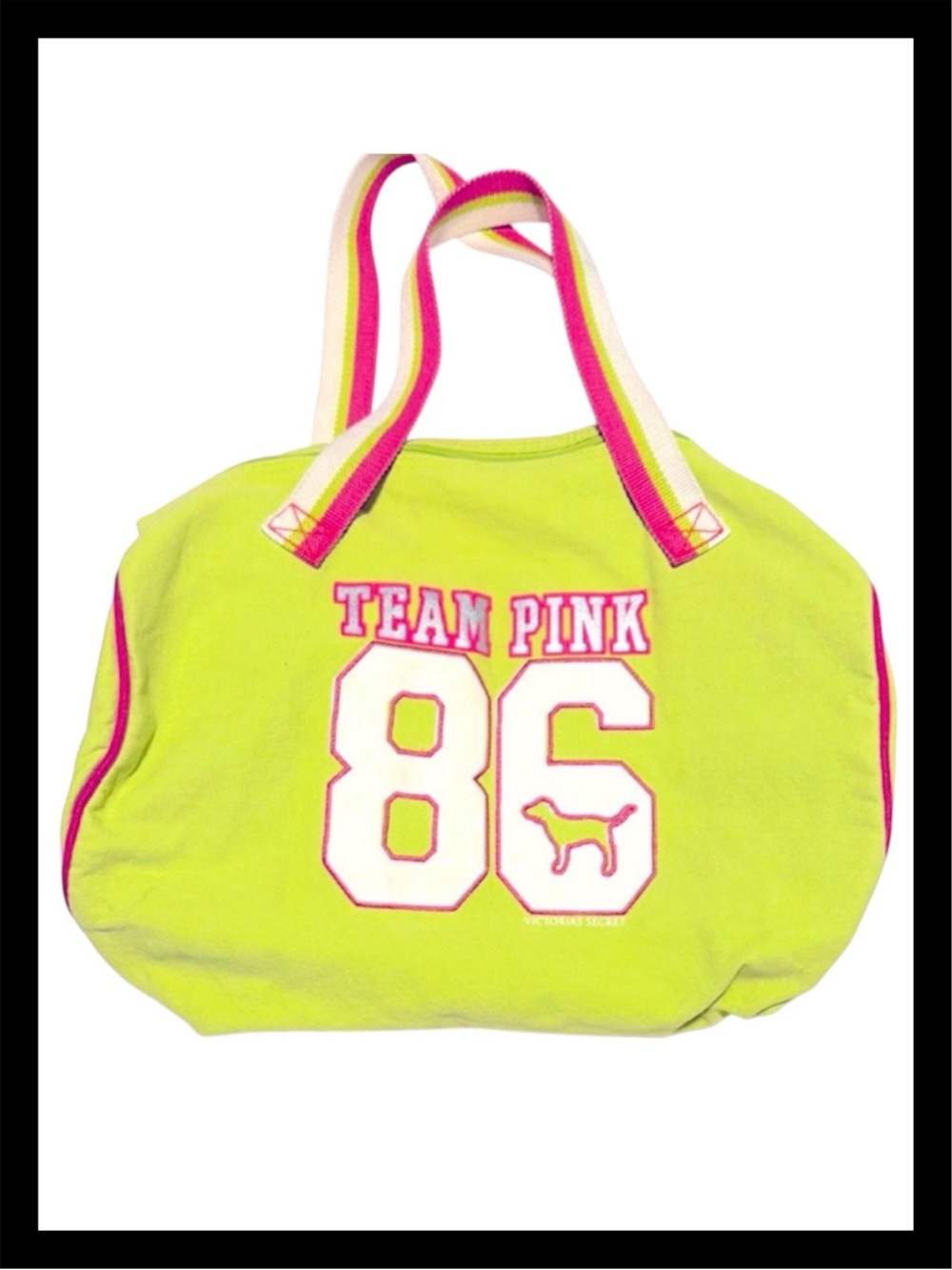 💕ⓅⒾⓃⓀ ⓋⓈ SUPER RARE✨HTF✨VINTAGE LIFEGUARD Duffle Bag✨LIKE NEW💕